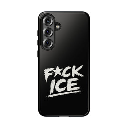 Phone Case — “F*ck Ice” Bold Protest Graphic Protective Case