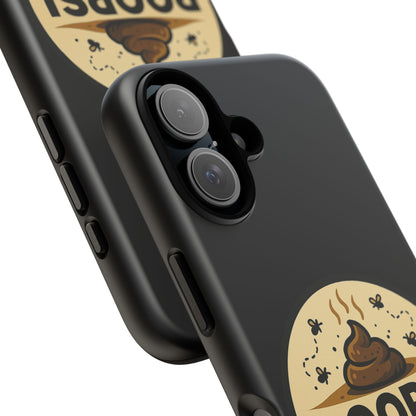 Phone Case — 'POOPSI' Funny Poop Logo Protective Cover