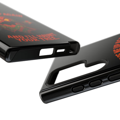 Phone Case - 'Tape Me Up Again and I'll Haunt Your Tree' Halloween Ghost Design
