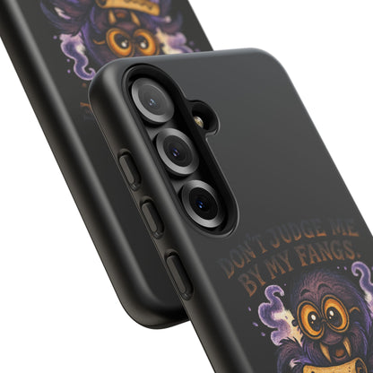 Phone Case — Fiery One-Eyed Demon with "I See Your Soul... And It's Disappointing"