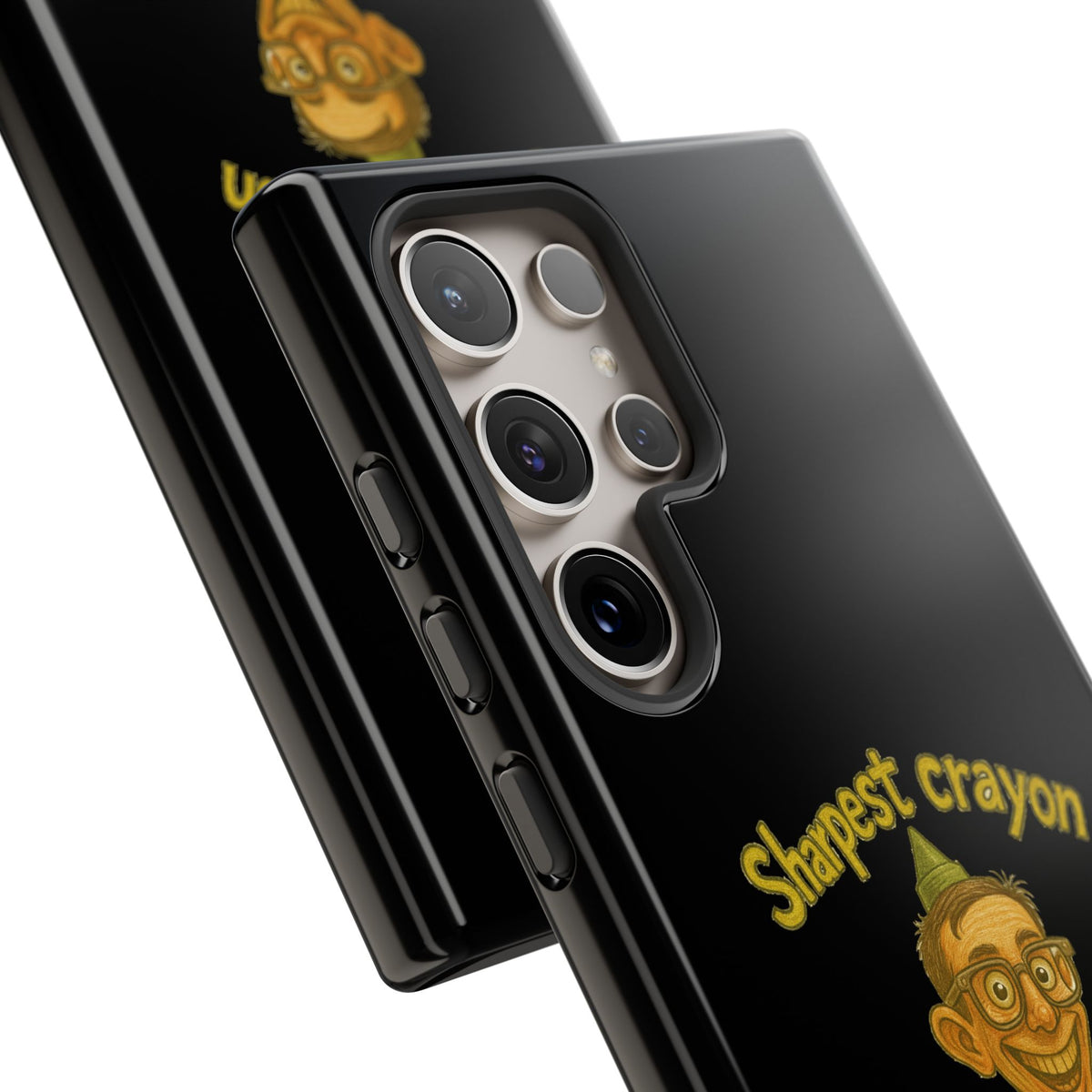 Phone Case — "Sharpest Crayon in the Tool Shed" Retro Teacher/Geek Protective Cover