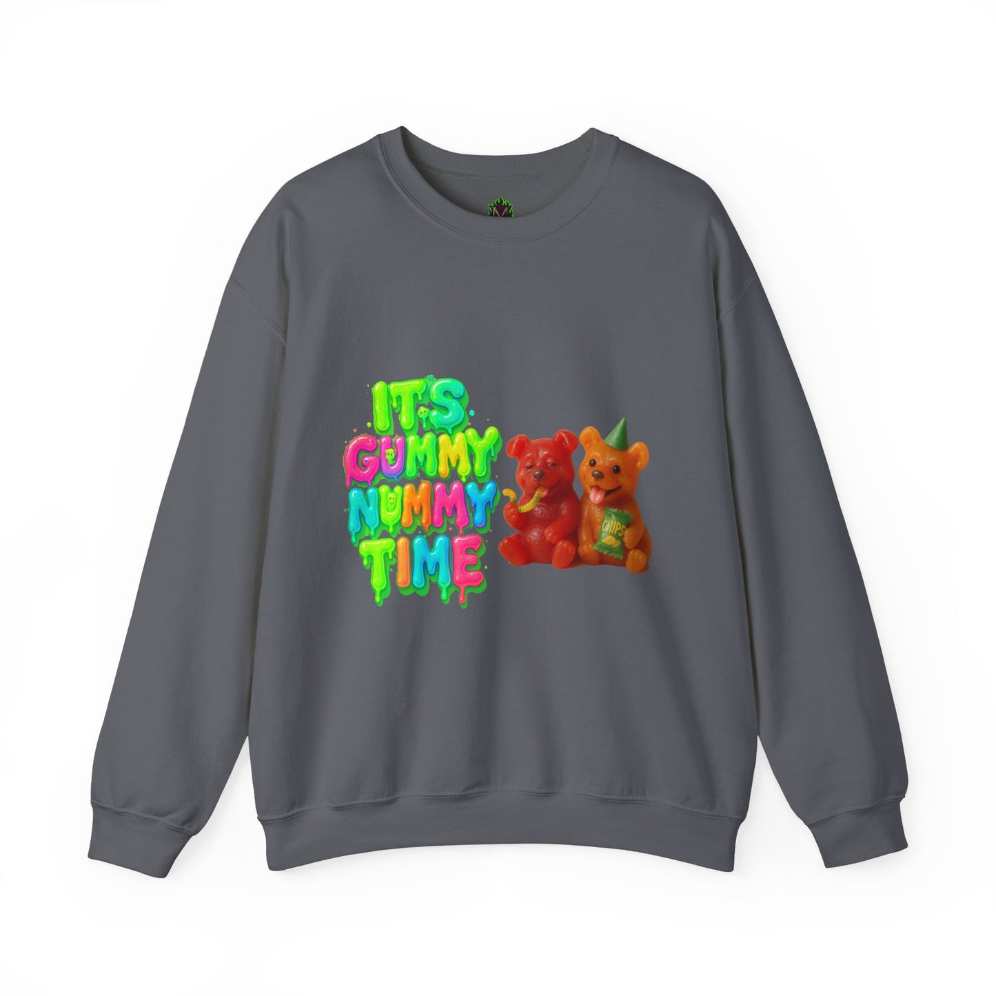 It’s Gummy Nummy Time Crewneck Sweatshirt