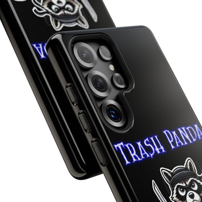 Trash Panda Ninja Phone Case — Cute Raccoon Warrior Protective Case