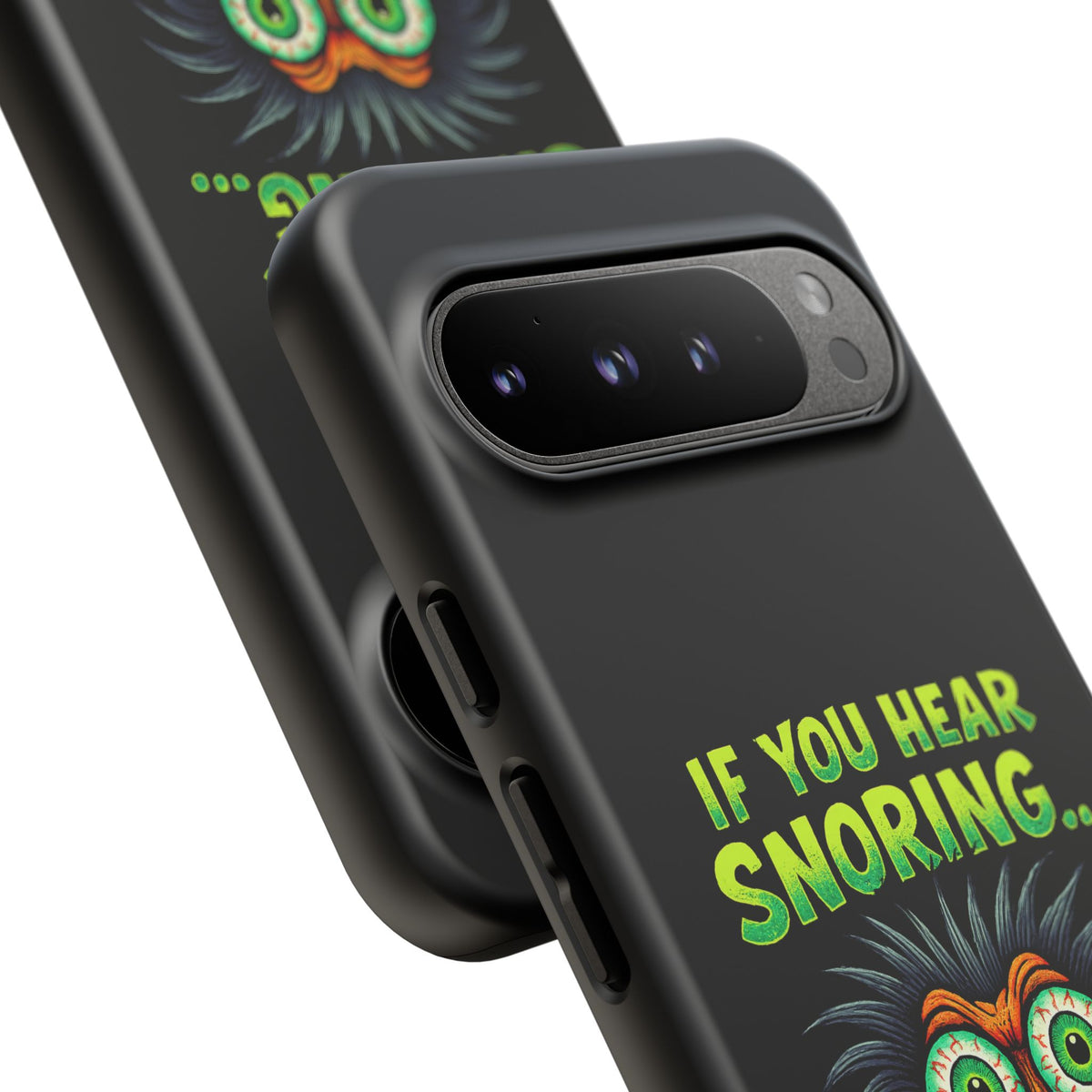Funny 'If You Hear Snoring... That's Just My Last Brain Cell Dying' Phone Case