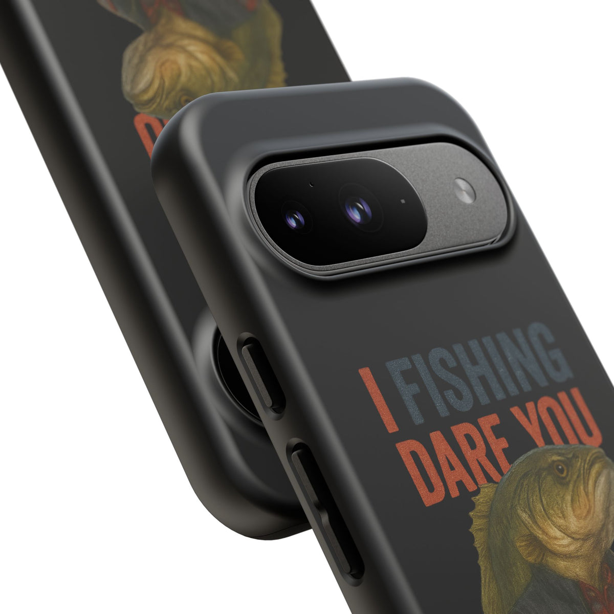 Fishing Dare You Phone Case — Funny Bass Angler Protective Cover