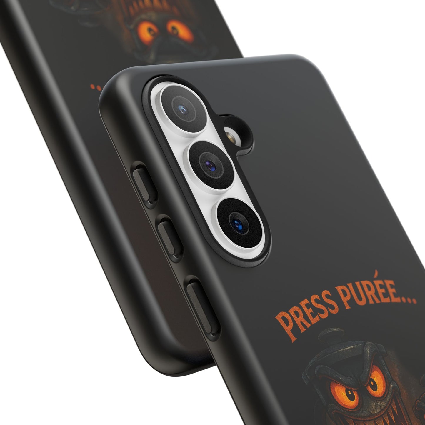 Phone Case - 'Press Purée...and Pray' Halloween Horror Protective Cover