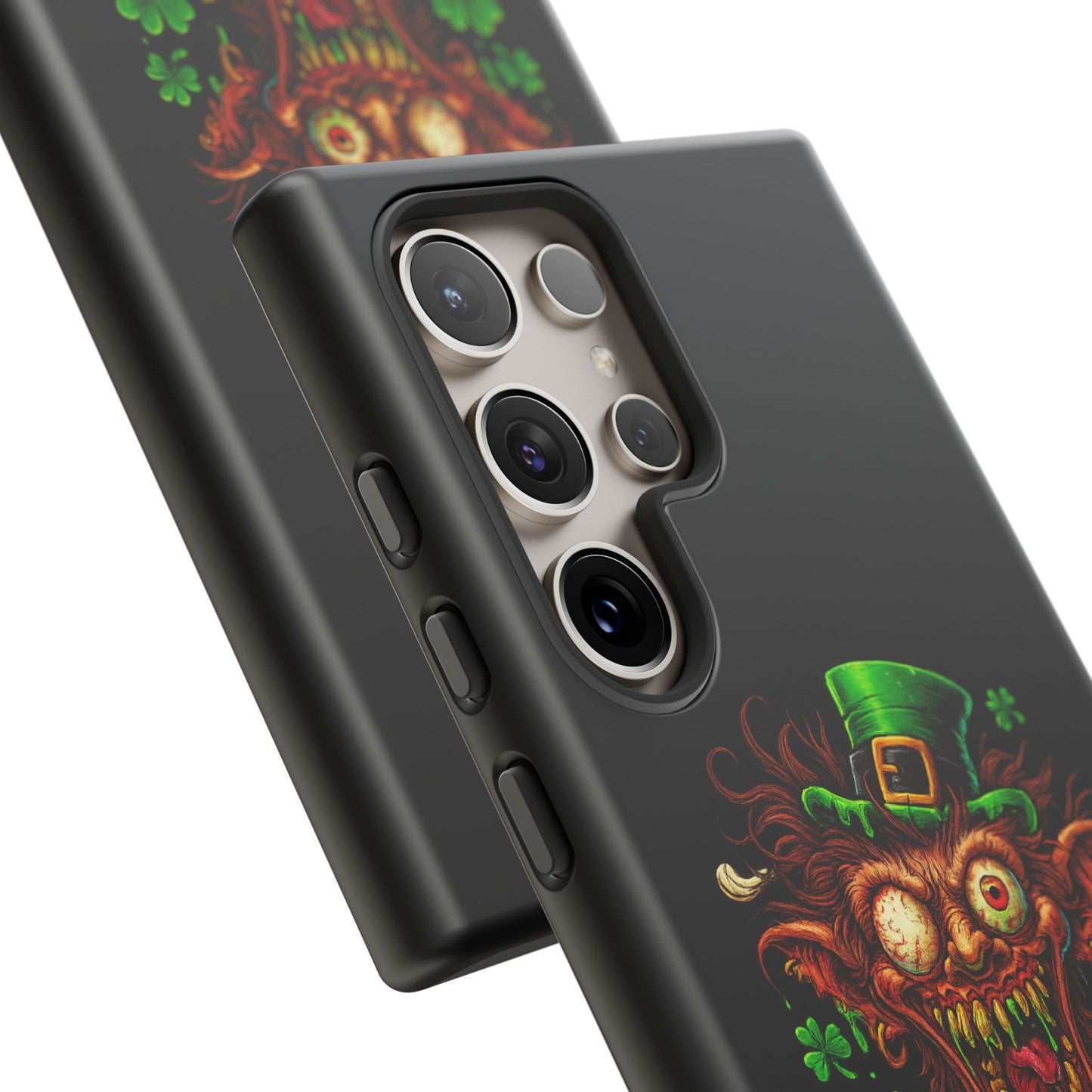 Radioactive Leprechaun Phone Case — "This Ain't Green, It's Radioactive Regret"