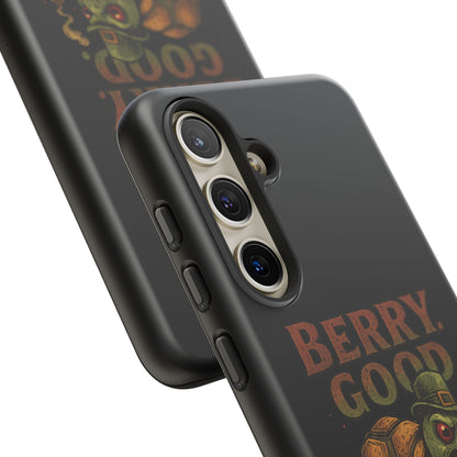 Phone Case — 'Berry Good' Zombie Turtle Graphic Tough Protective Case