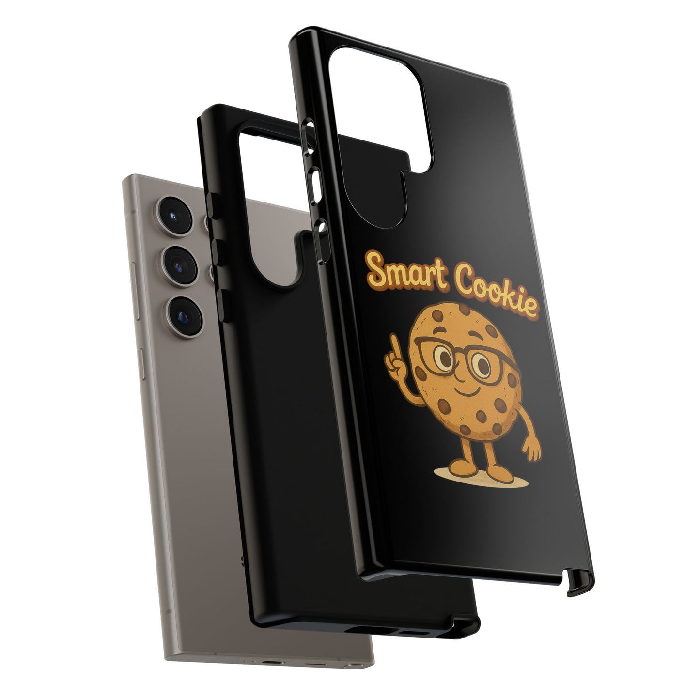 Phone Case — "Smart Cookie" Cute Cartoon Cookie Protective Cover
