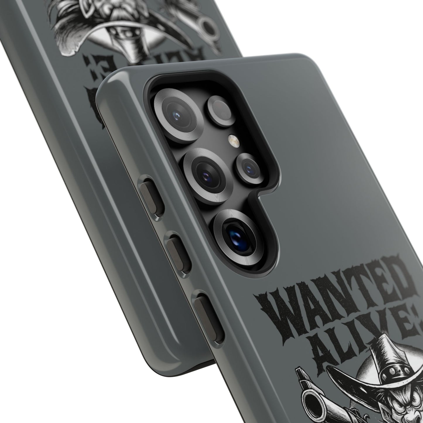 Phone Case — "Wanted Alive!" Cowboy Chewin' Tobacco Graphic