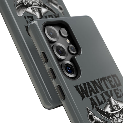Phone Case — "Wanted Alive!" Cowboy Chewin' Tobacco Graphic