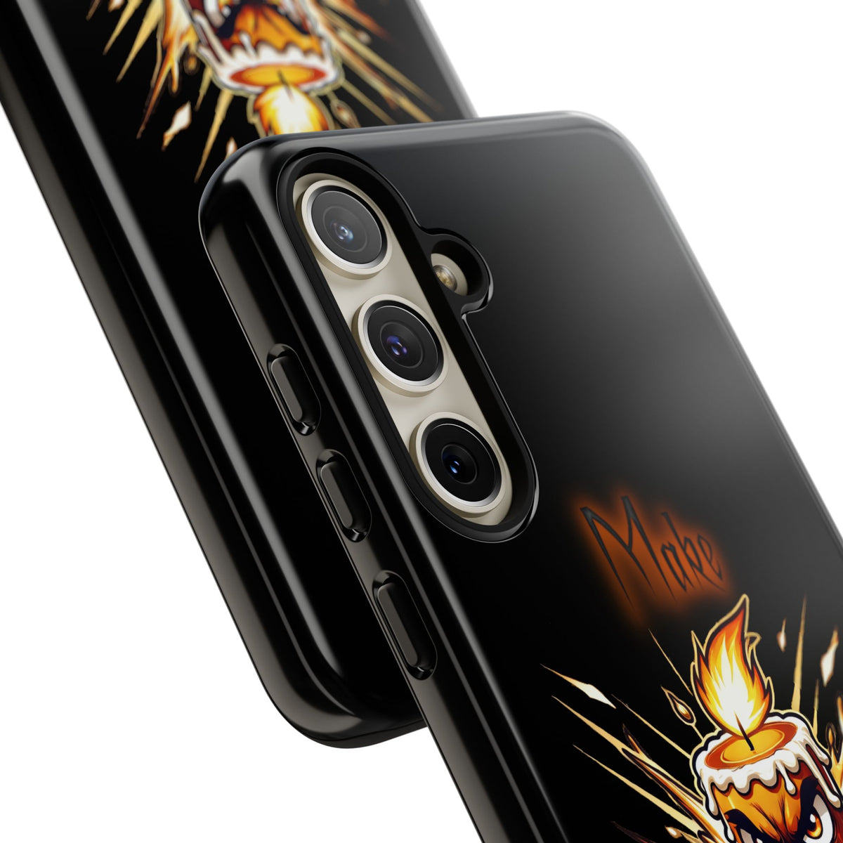 Tough Phone Case — "Make My Fire" Angry Candle Protective Cover