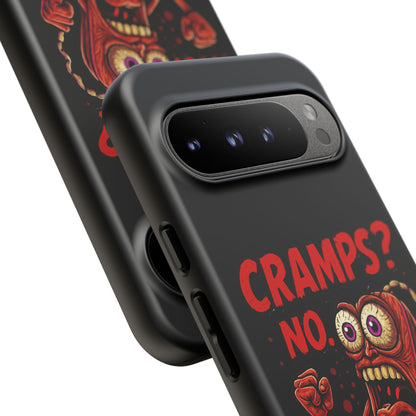 Phone Case — "Cramps? No, Wrath!" Retro Hot-Pepper Graphic