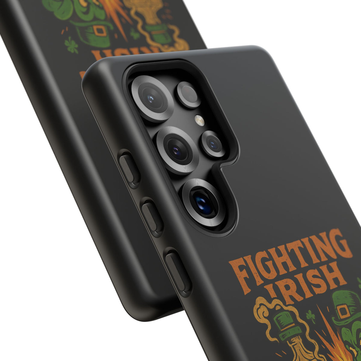 Phone Case — "Fighting Irish: Luck Ran Out, Fists Didn’t" St. Patrick’s Protective Cover