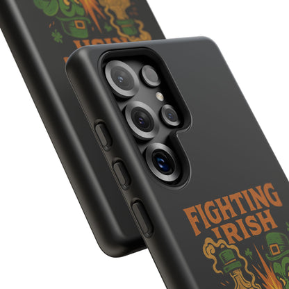 Phone Case — "Fighting Irish: Luck Ran Out, Fists Didn’t" St. Patrick’s Protective Cover