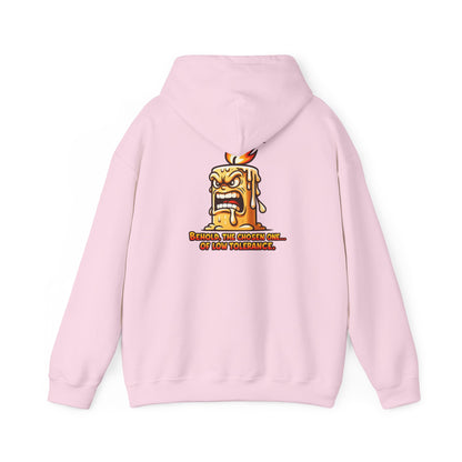 Hoodie — Spicy Candle Melt Comic Design (“Because I’m Candles and... My Tolerance”)