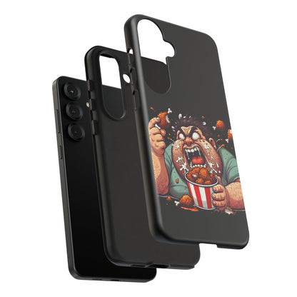 Phone Case — "Tough Cases" Chicken Wing Feast Graphic