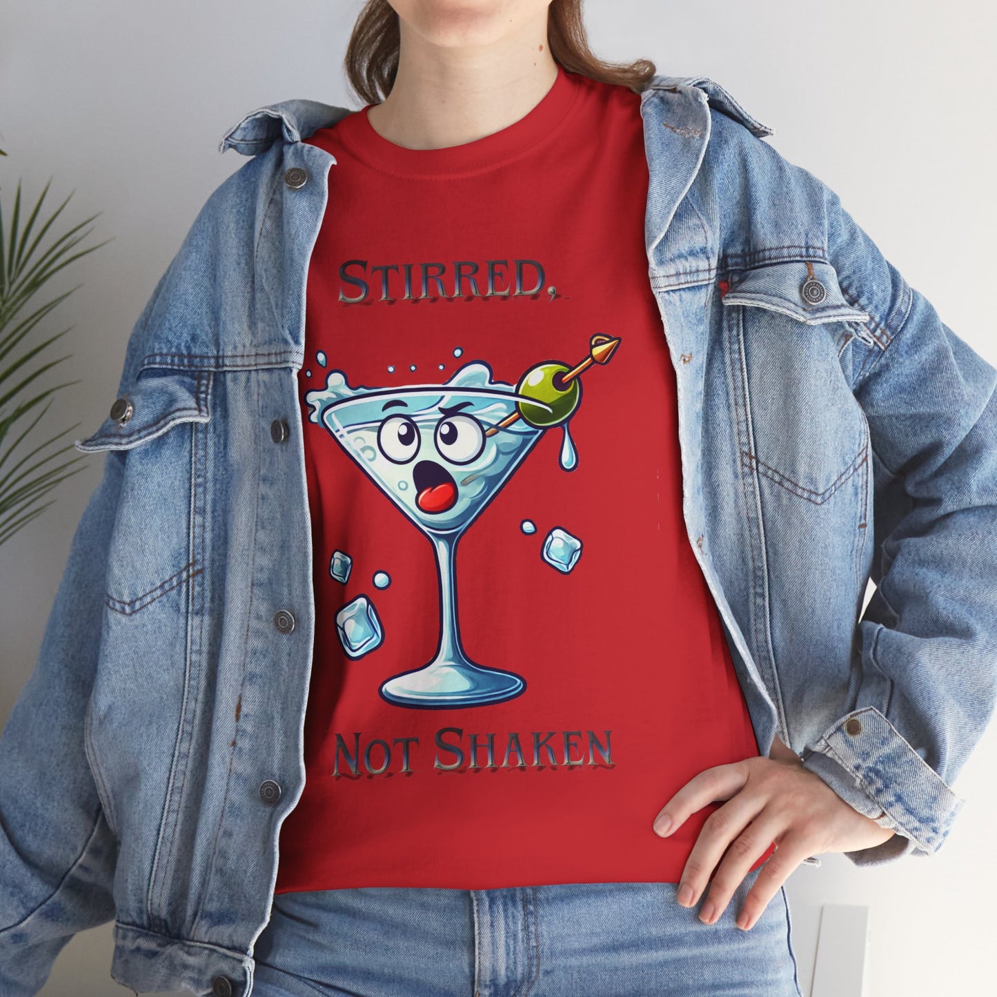 "Stirred, Not Shaken" Funny Martini