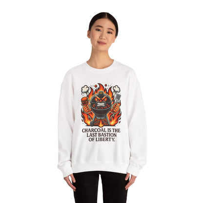 Charcoal Liberty Grill Crewneck Sweatshirt