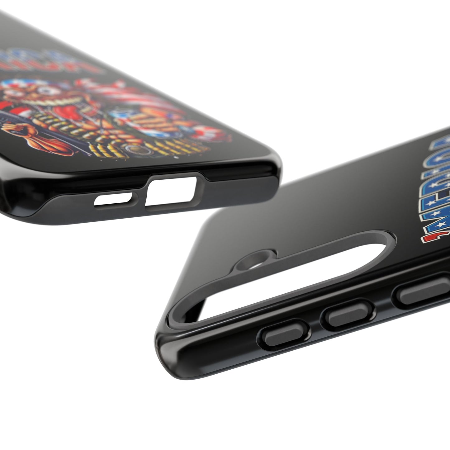 'MERICA Patriotic Phone Case — American Flag Madman Design