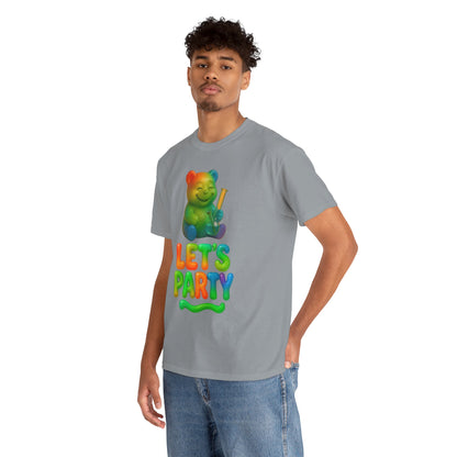 Let’s Party – Rainbow Gummy Bear Tee