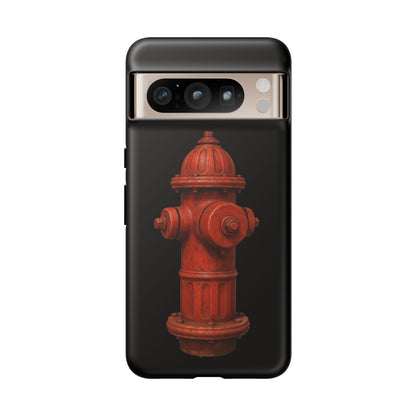 Red Fire Hydrant Phone Case — Tough Protective iPhone Cover