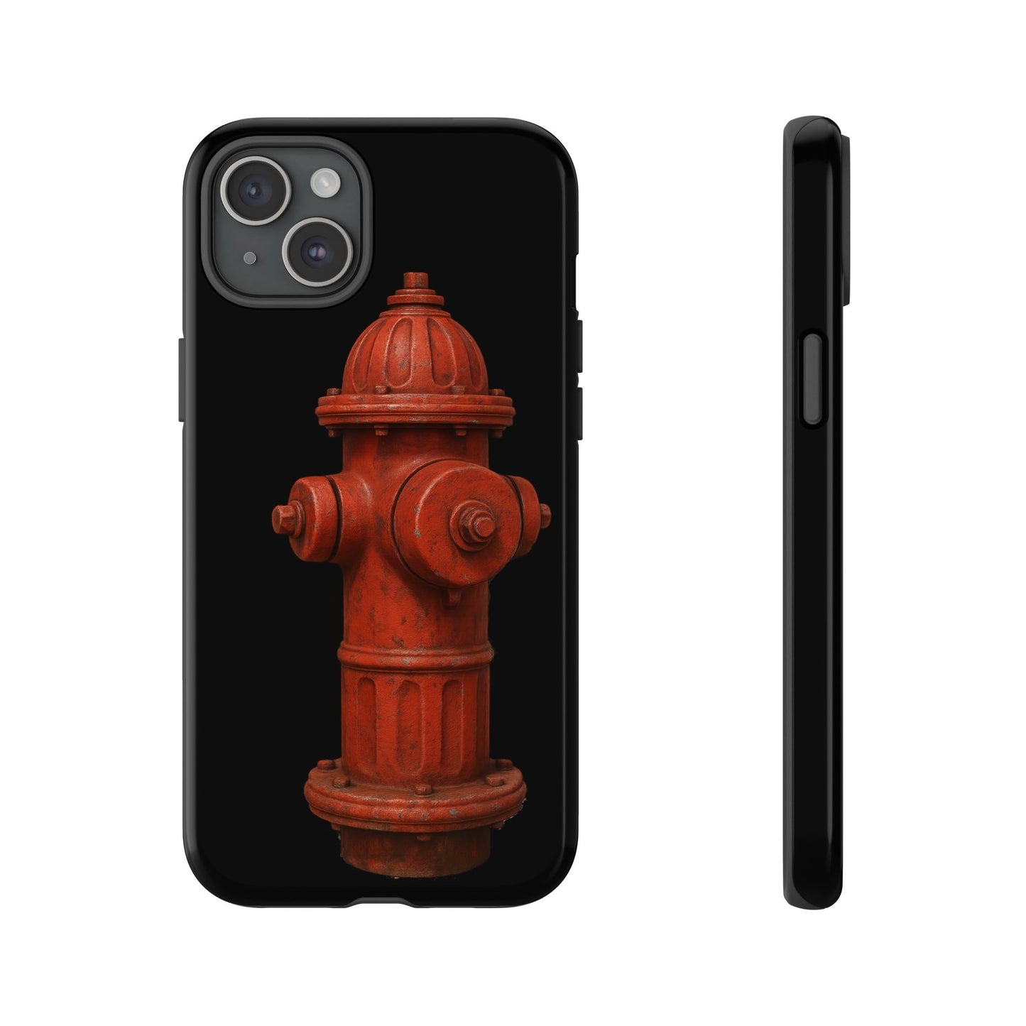 Red Fire Hydrant Phone Case — Tough Protective iPhone Cover