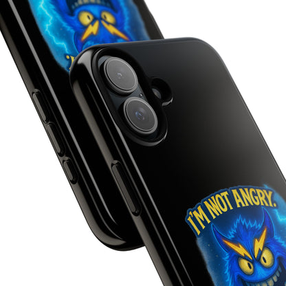 Phone Case - "I'm Not Angry, I'm Fully Charged" Electric Monster Protective Cover