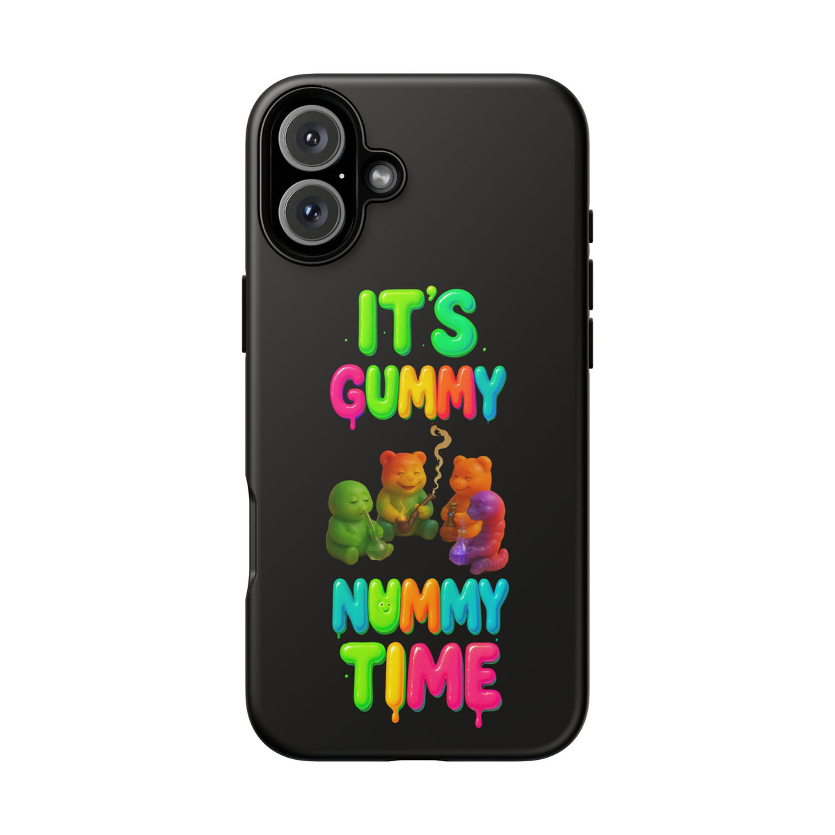 It's Gummy Nummy Time Phone Case — Colorful Gummy Bears Protective Case