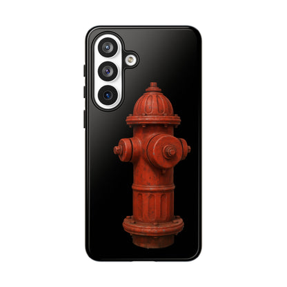 Red Fire Hydrant Phone Case — Tough Protective iPhone Cover