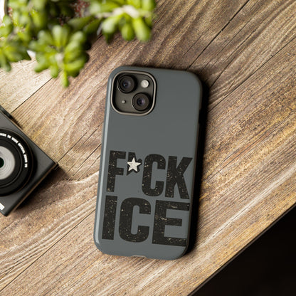 Phone Case — “F*CK ICE” Bold Protest Protective Case