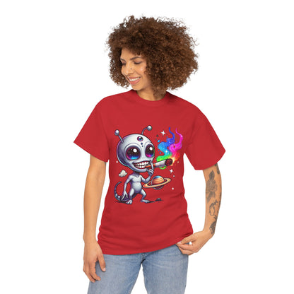 "Cosmic Chill" Funny Alien T-Shirt