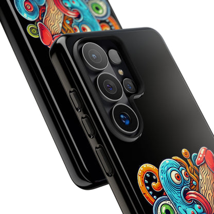 Octopus Surf Phone Case — Colorful Nautical Art Protective Phone Cover
