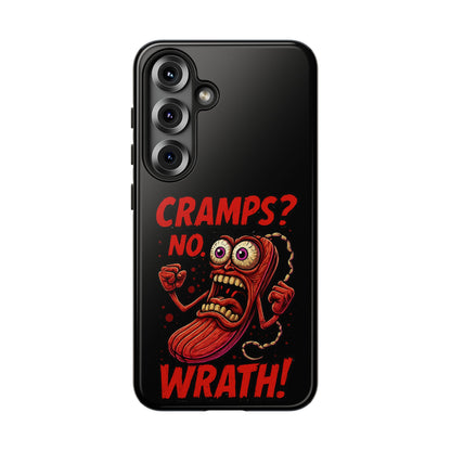 Phone Case — "Cramps? No, Wrath!" Retro Hot-Pepper Graphic