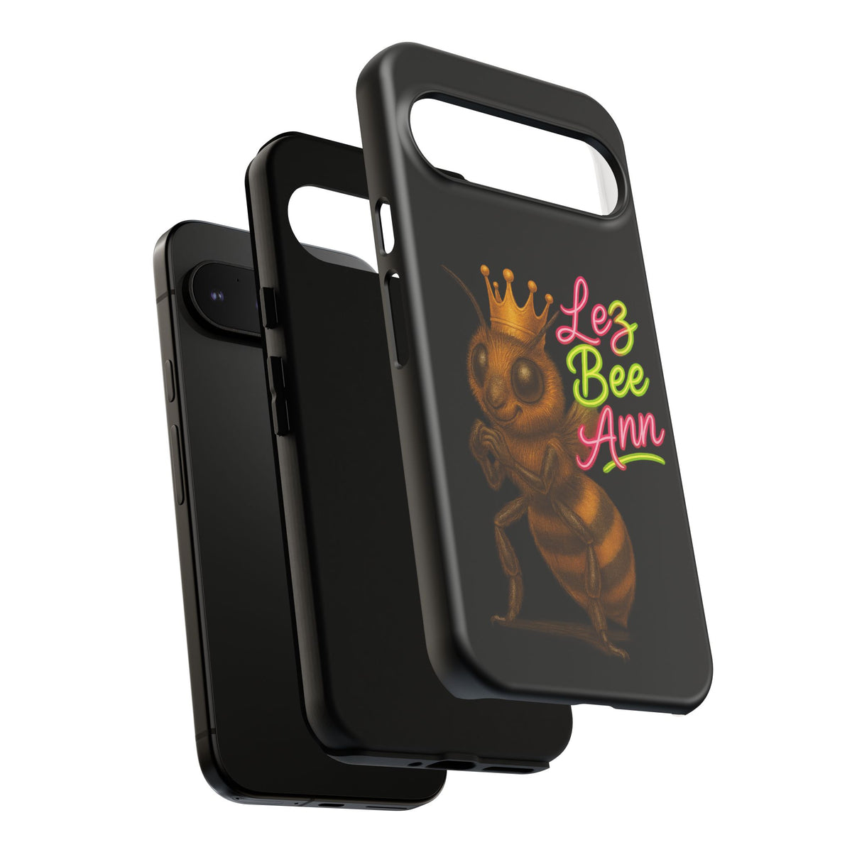 Phone Case — 'Lez Bee Ann' Queen Bee Tough Protective Cover