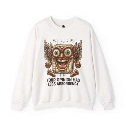Your Opinion Has Less Absorbency – Flying Maxipad Sweatshirt
