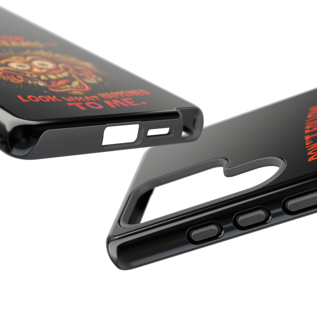 Phone Case — “Don't Follow Your Dreams, Look What Happened to Me” Horror Graphic