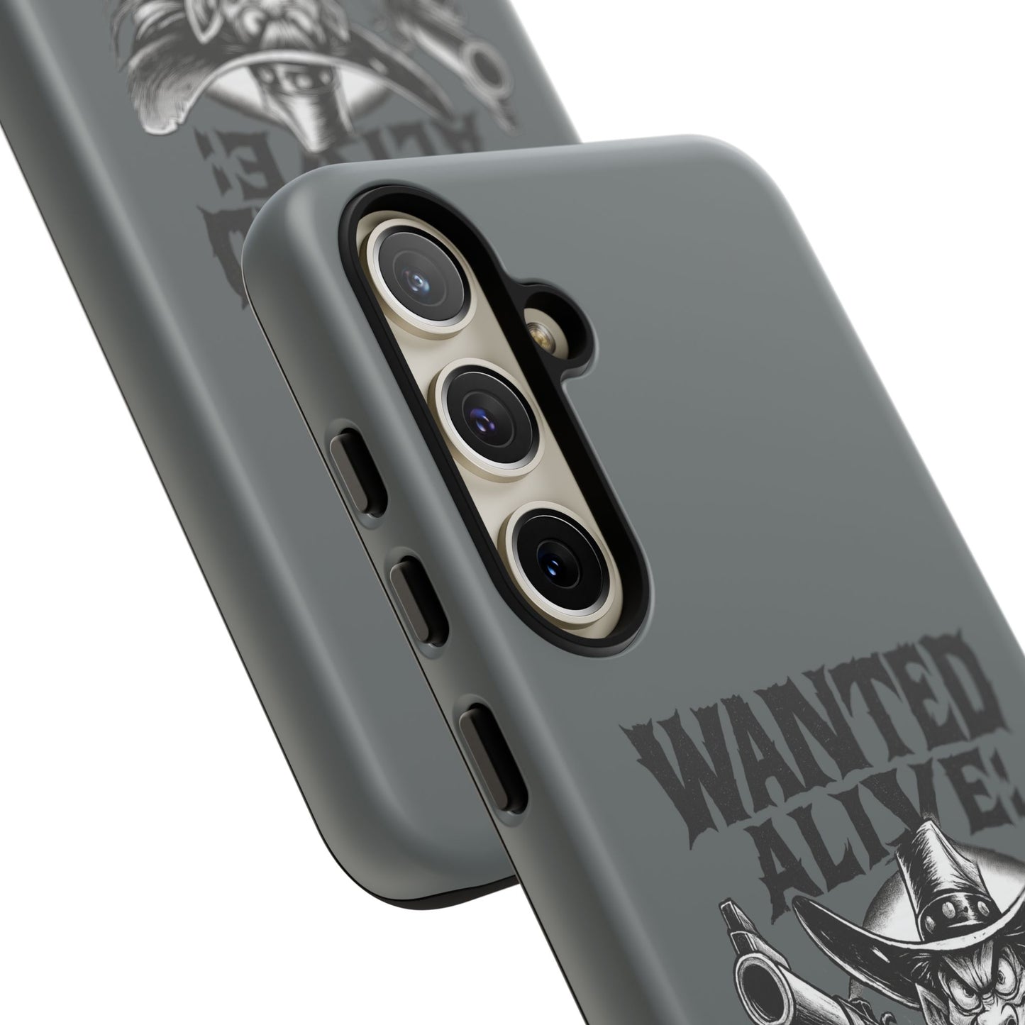 Phone Case — "Wanted Alive!" Cowboy Chewin' Tobacco Graphic