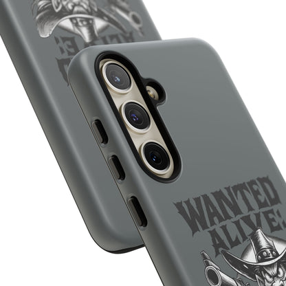 Phone Case — "Wanted Alive!" Cowboy Chewin' Tobacco Graphic