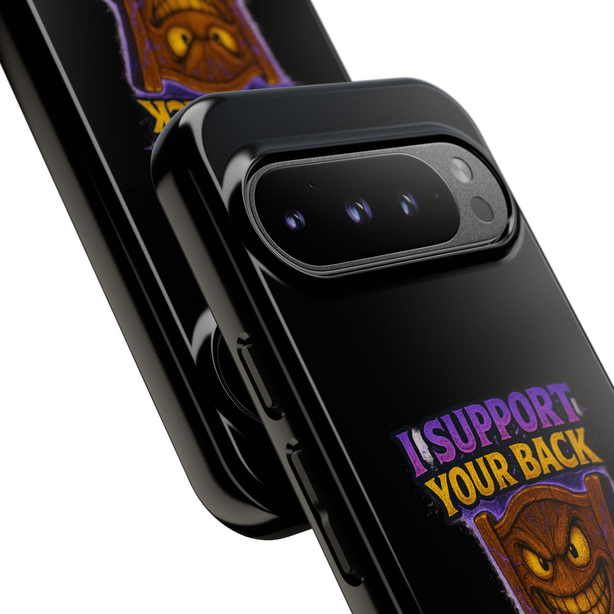 Phone Case — "I Support Your Back and Break Your Will" Funny Creepy Chair Design