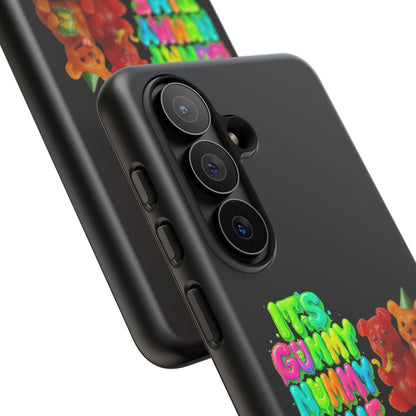 Phone Case — "It's Gummy Nummy Time" Colorful Gummy Bear Protective Case