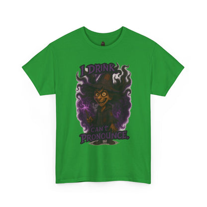 I Drink Coffee I Can't Pronounce T-Shirt | Witchy Coffee, Halloween Vibe
