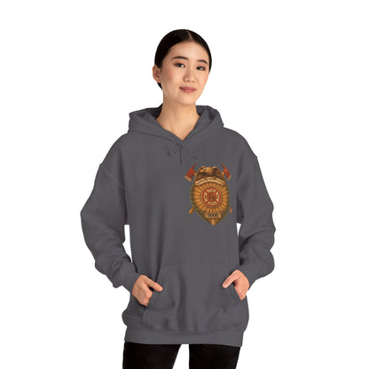 Heat of Danger Firefighter Hoodie