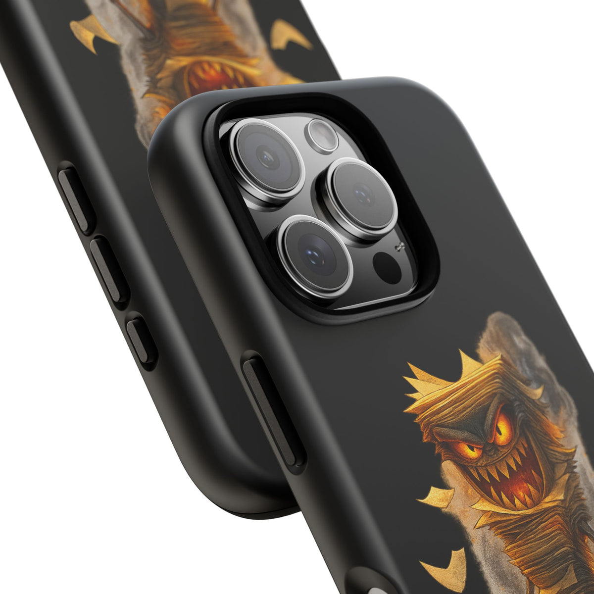 Phone Case — Halloween Mummy Creature “Stapled Your Soul to Page 666” Horror Design