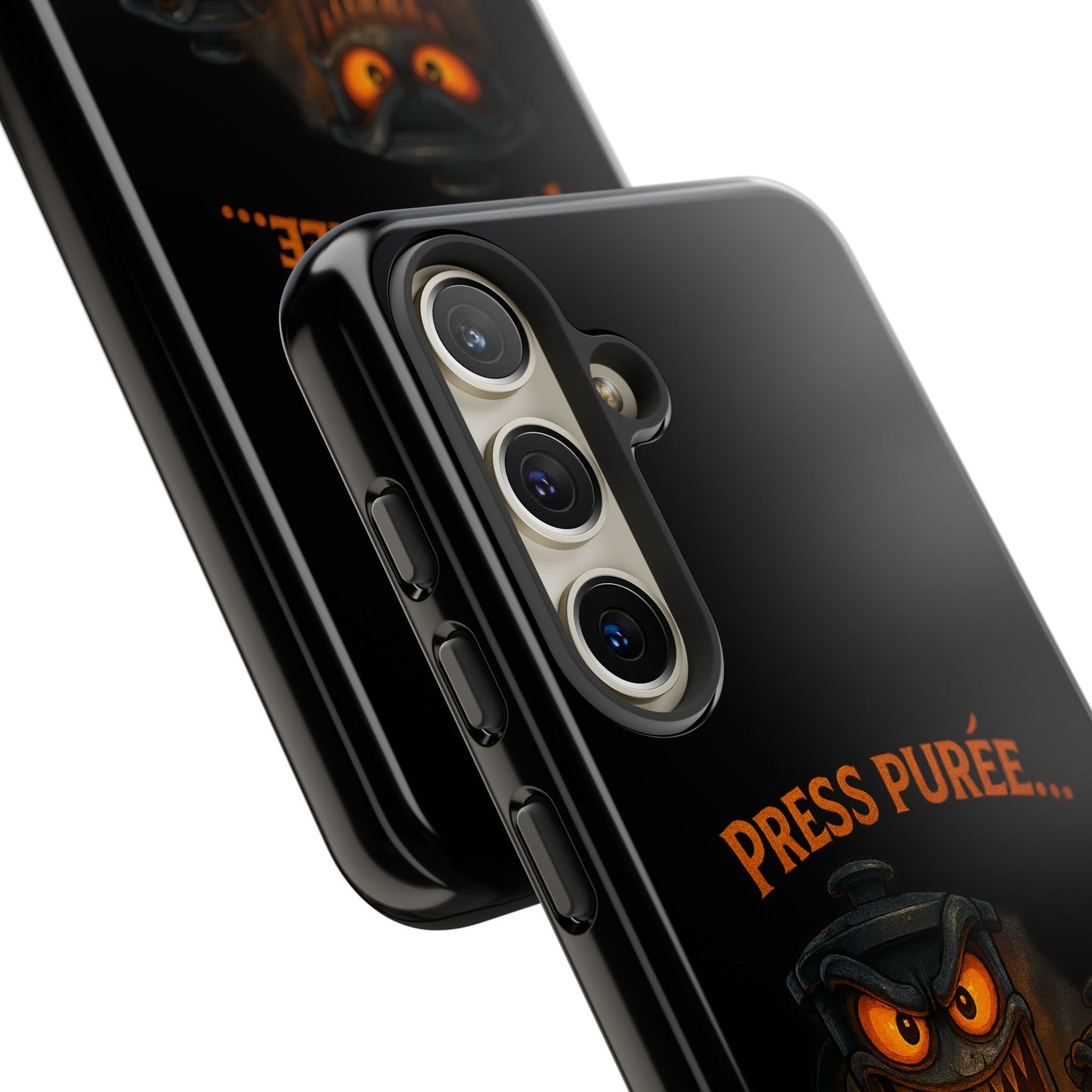 Phone Case - 'Press Purée...and Pray' Halloween Horror Protective Cover