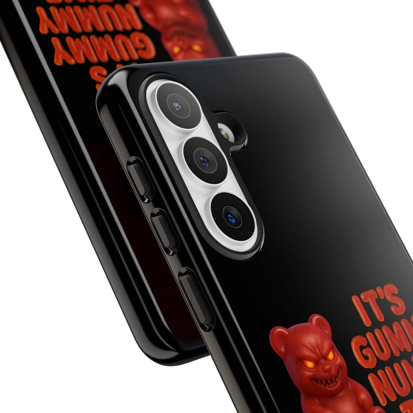 Phone Case — "It's Gummy Nummy Time" Red Gummy Bear Protective Case