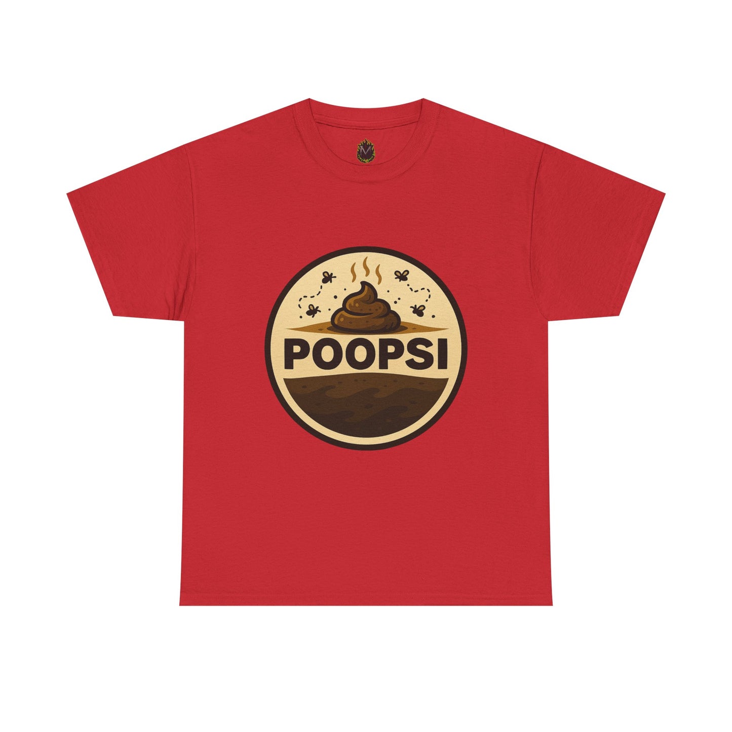 Poopsi Logo Tee | Funny Poop Graphic T-Shirt