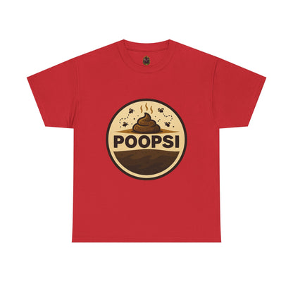 Poopsi Logo Tee | Funny Poop Graphic T-Shirt