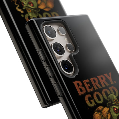 Phone Case — 'Berry Good' Zombie Turtle Graphic Tough Protective Case