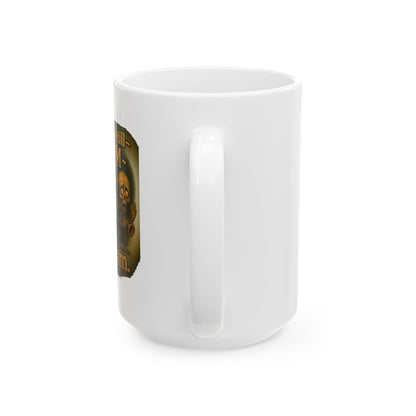 Skull Coffee Mug – From Dusk Till Doom We Jam (11oz, 15oz)